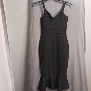 Sexy Black Mermaid, bodycon dress size small